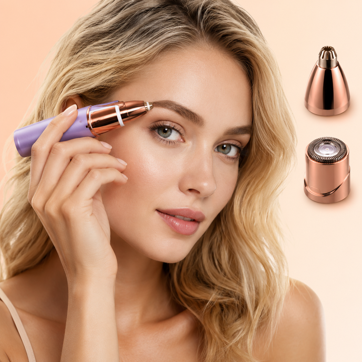 Vanité 2-in-1 Facial Trimmer